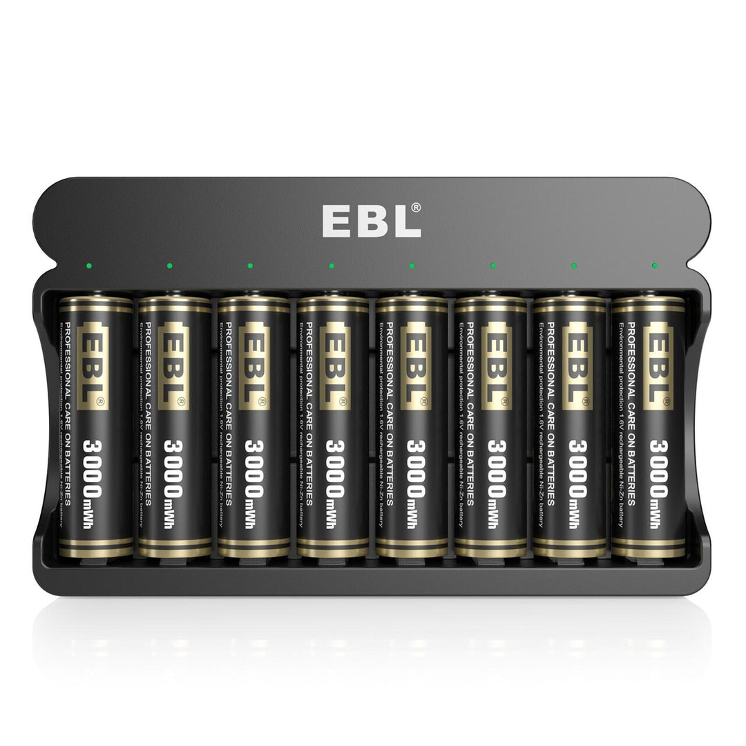 Shop EBL AA Rechargeable Batteries 2800mAh - EBLOfficial
