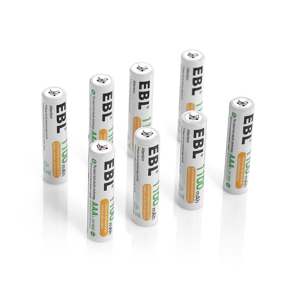 EBL AAA Rechargeable Batteries 1100mAh for sale – EBLOfficial