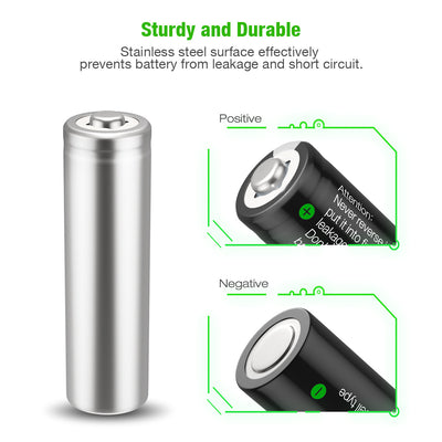 EBL AA Ni-Cd Rechargeable Batteries 1100mAh - EBLOfficial