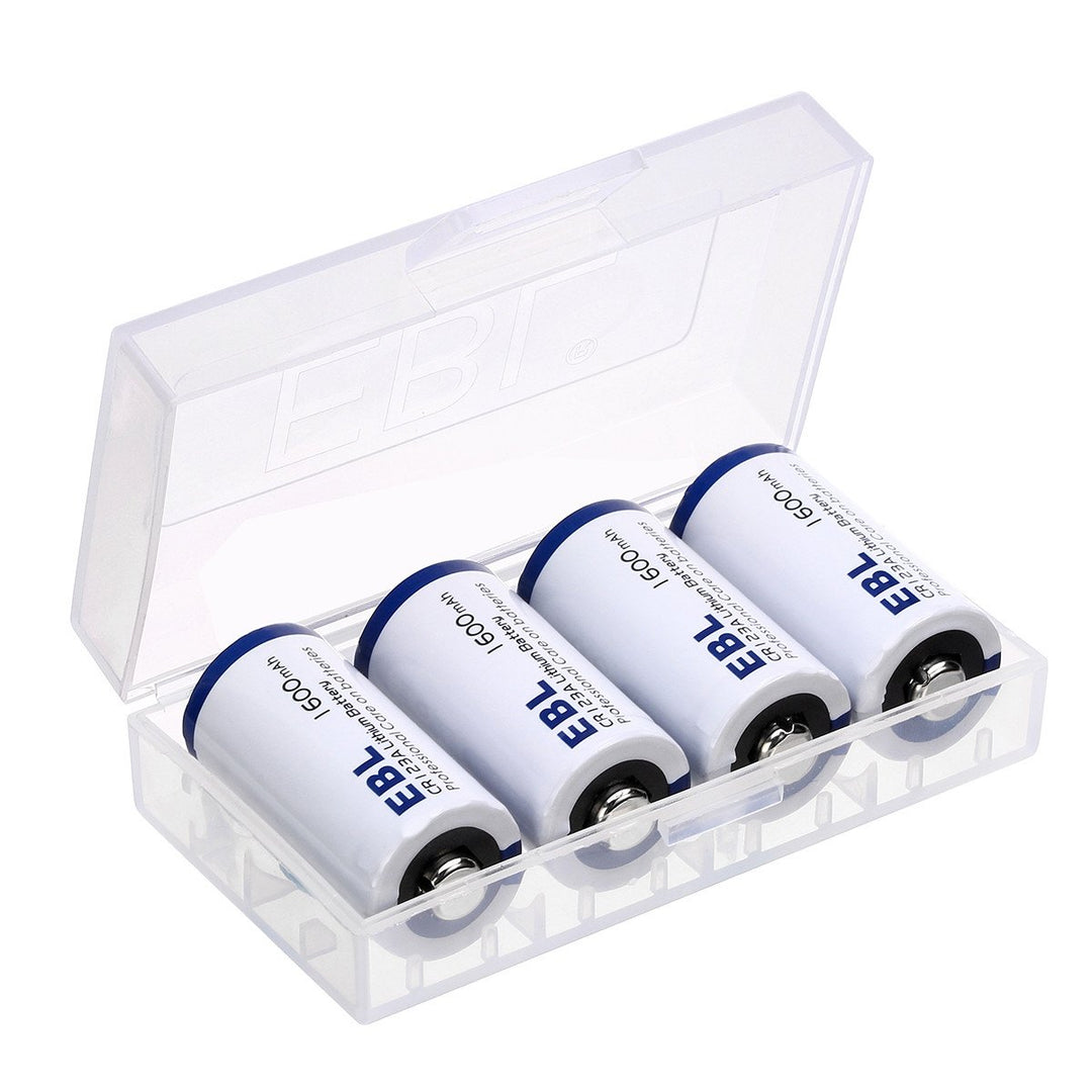 Taken CR123A 3V Lithium Battery, 6 Pack 1600mAh Non-Rechargeable 123 B –  Taken Battery