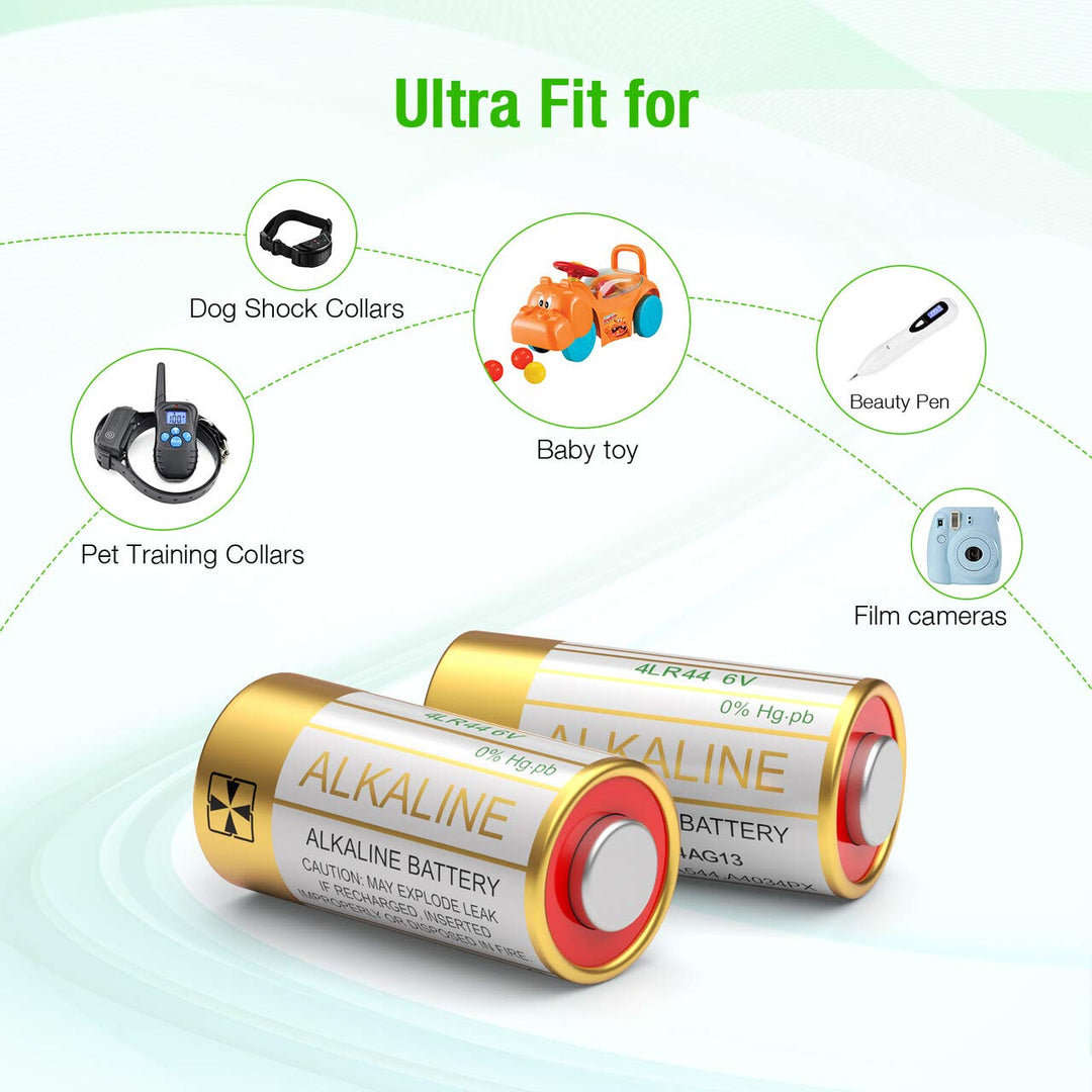 EBL 4LR44 6V Alkaline battery for Dog Collars - EBLOfficial