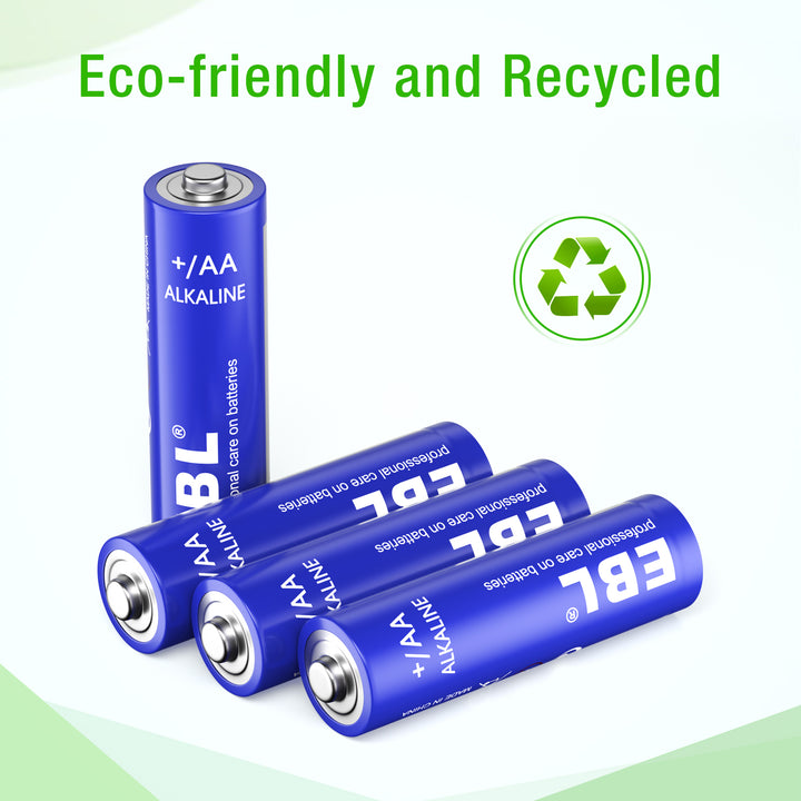 EBL 1.5v AA Alkaline Batteries - EBLOfficial