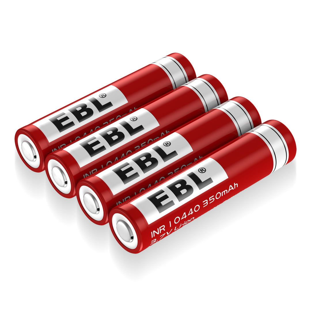 EBL 10440 Li-ion Rechargeable Batteries 3.7V 350mAh - EBLOfficial