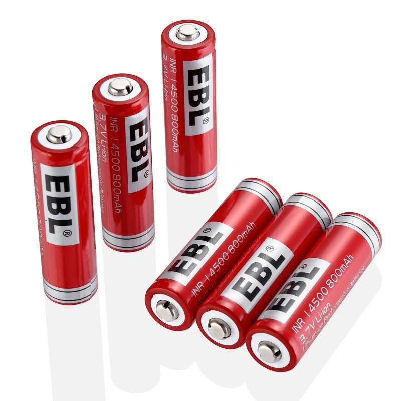 Buy EBL 14500 Lithium-Ion Rechargeable Batteries 800mAh 3.7V – EBLOfficial