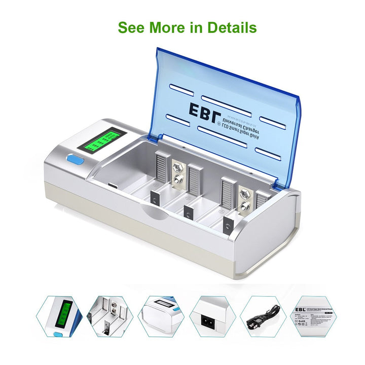 EBL 906 Smart Battery Charger