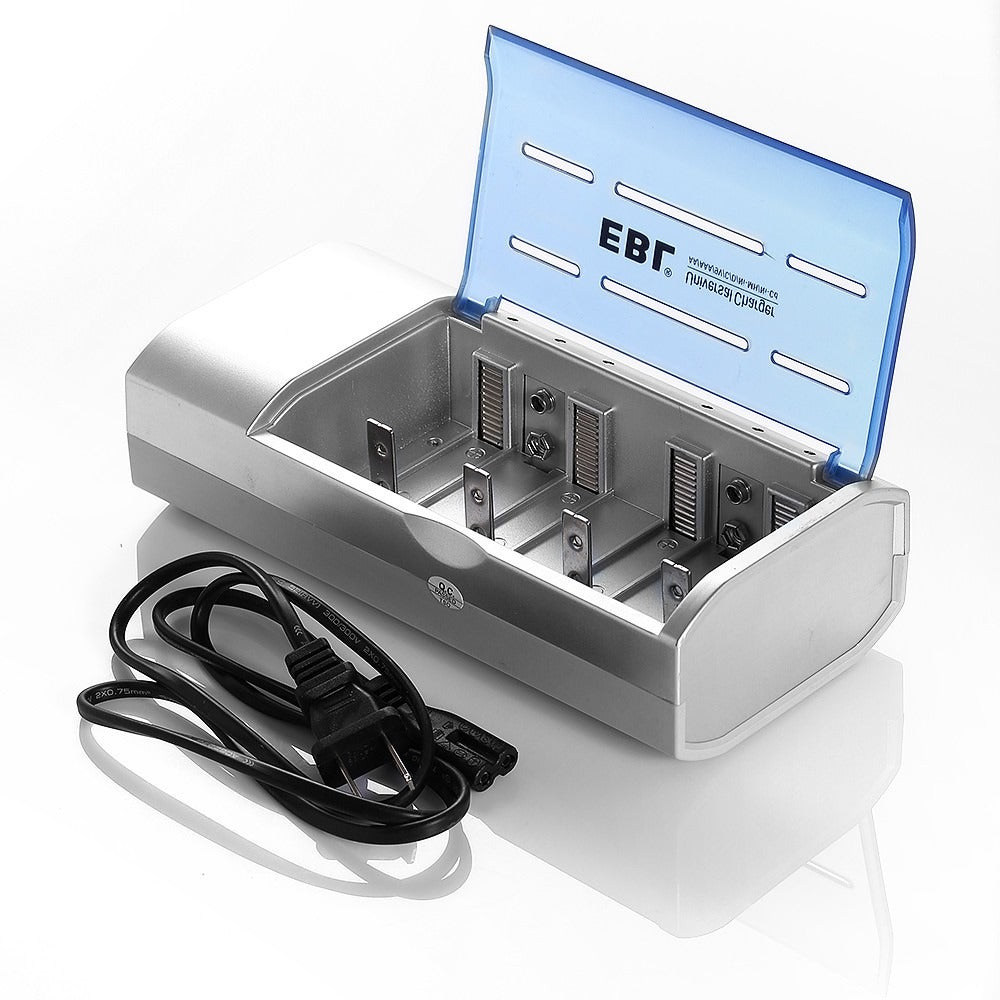 EBL AA AAA 9V C D Ni-MH Hi-CD Universal Battery Charger - EBLOfficial