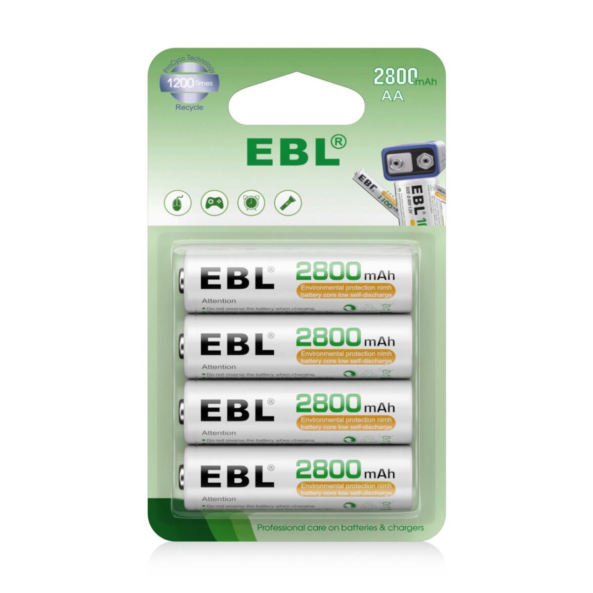 Ni-MH AA Rechargeable Batteries