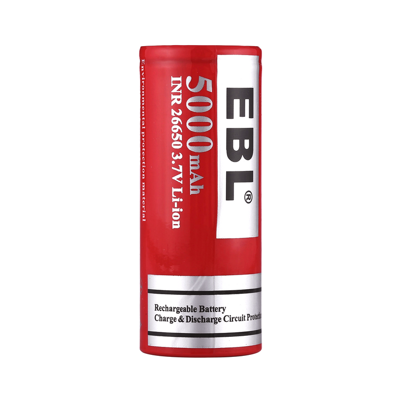 3.7 Volts 26650 battery protected for wholesale-eblofficial.com