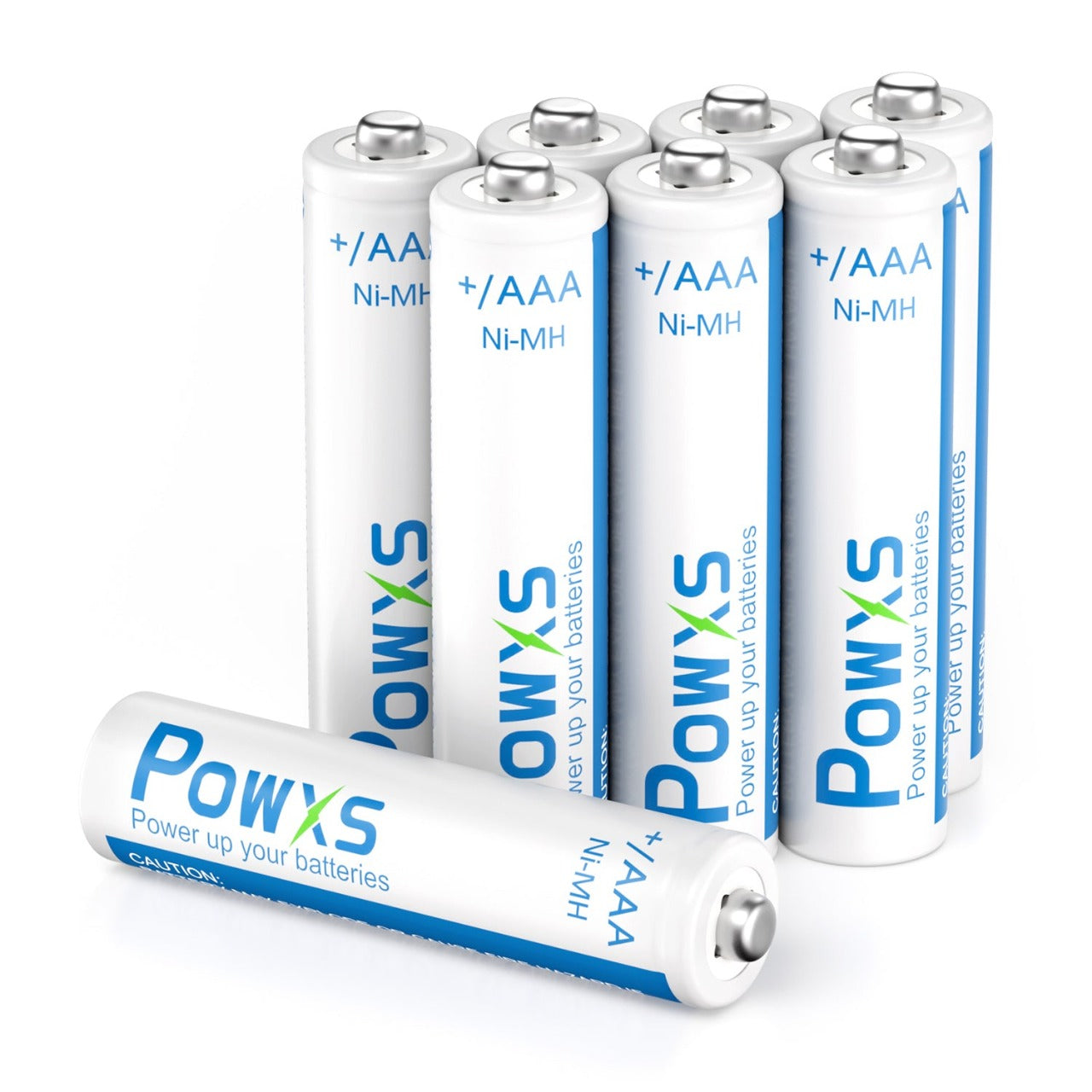 8 Pack POWXS AAA Rechargeable Battery 800mAh