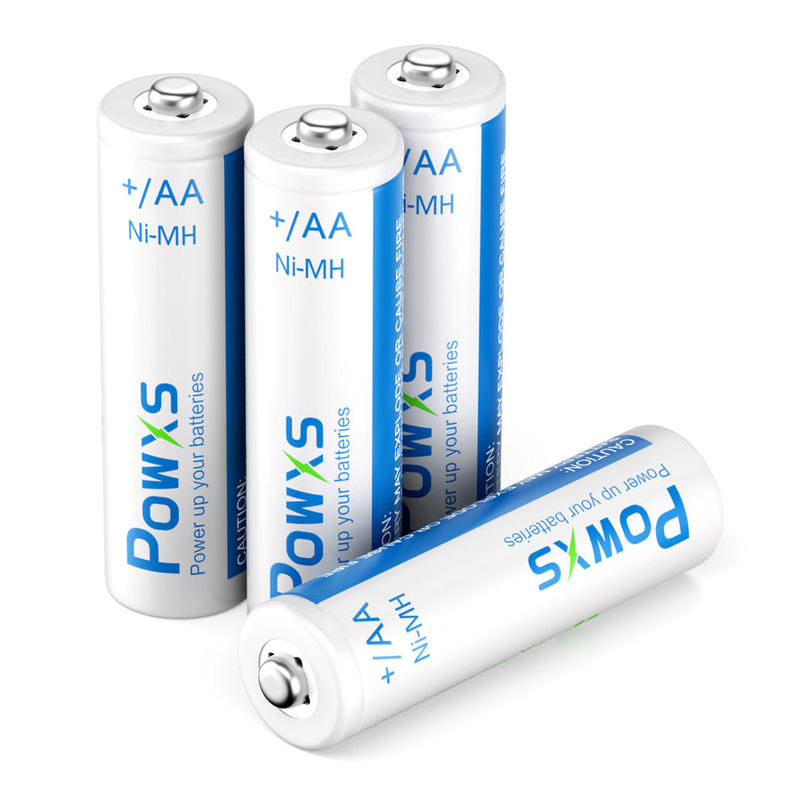 POWXS AA Ni-MH Rechargeable Batteries 2000mah