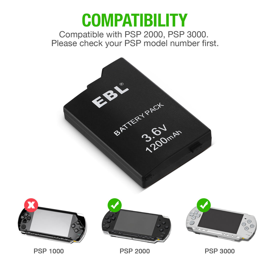 Psp SLIM batería PSP 2000/3000
