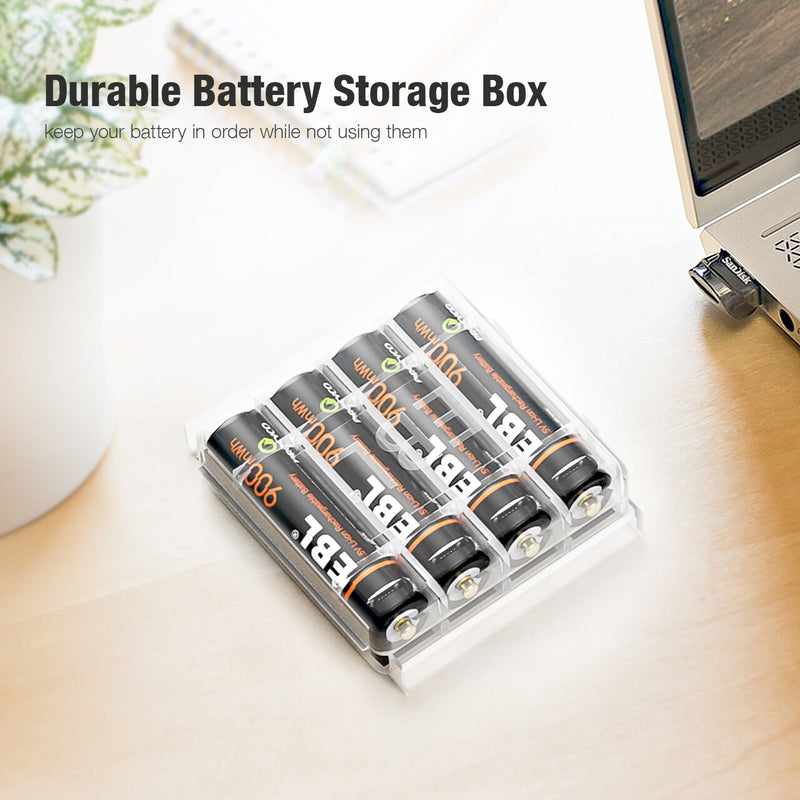 EBL USB Rechargeable Lithium AAA Batteries - 1.5V - EBLOfficial