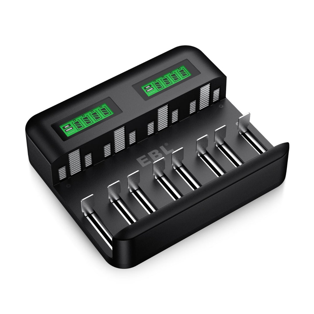 Shop EBL LCD Universal Battery Charger Online - EBLOfficial