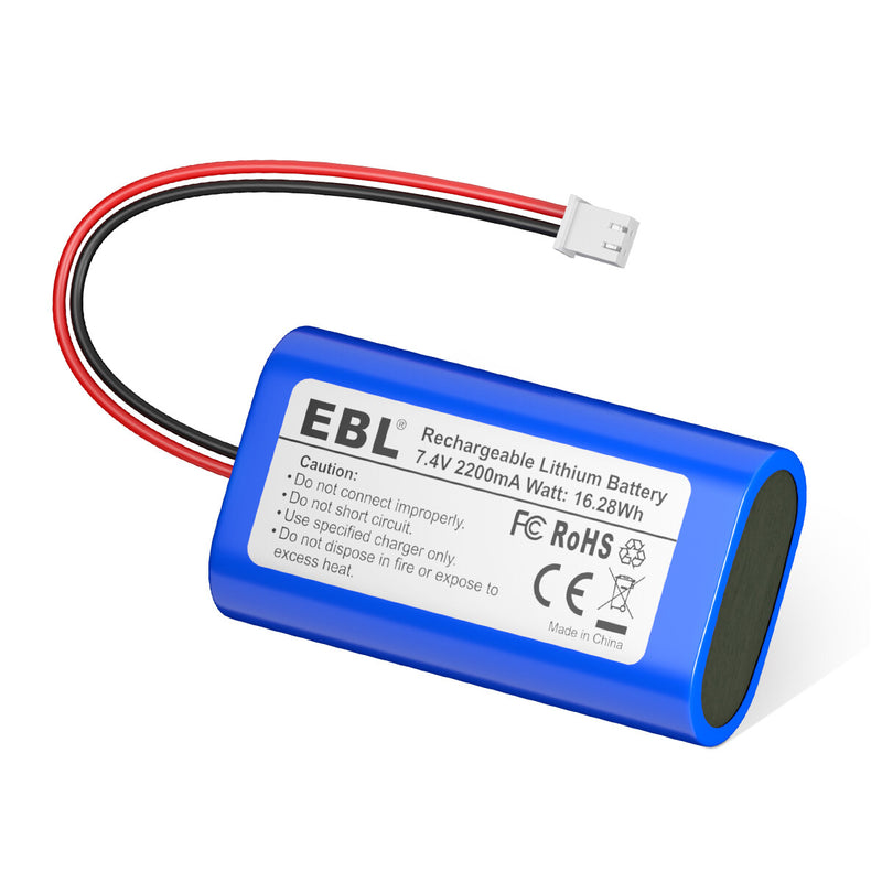 EBL 7.4V 2200mAh Li-ion Rechargeable Batteries - EBLOfficial