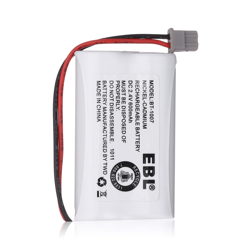 EBL BBTY0651101 BT-1007 2.4V 600mAh Cordless Phone Battery