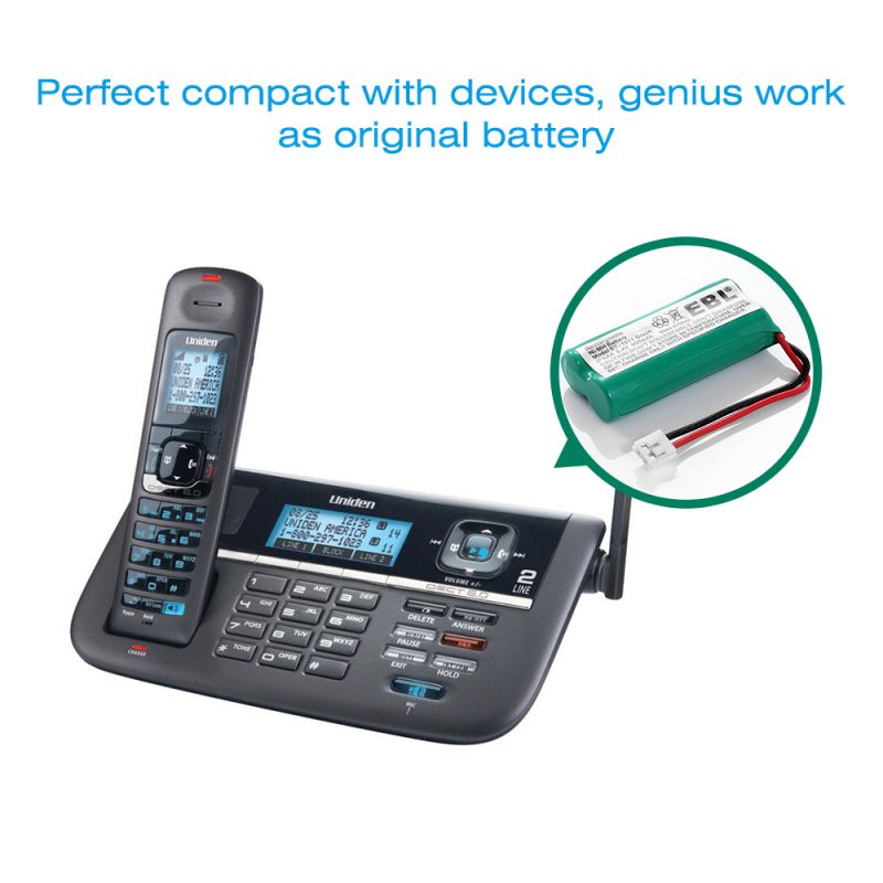 EBL 2.4V BT-1011 900mAh Rechargeable Handset Cordless Phone Batteries
